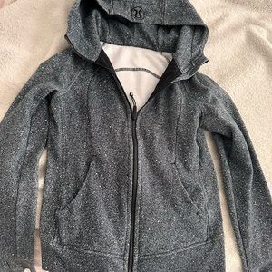 Lululemon Gray Zip-Up Hoodie